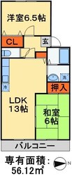 ボヌール　の物件間取画像